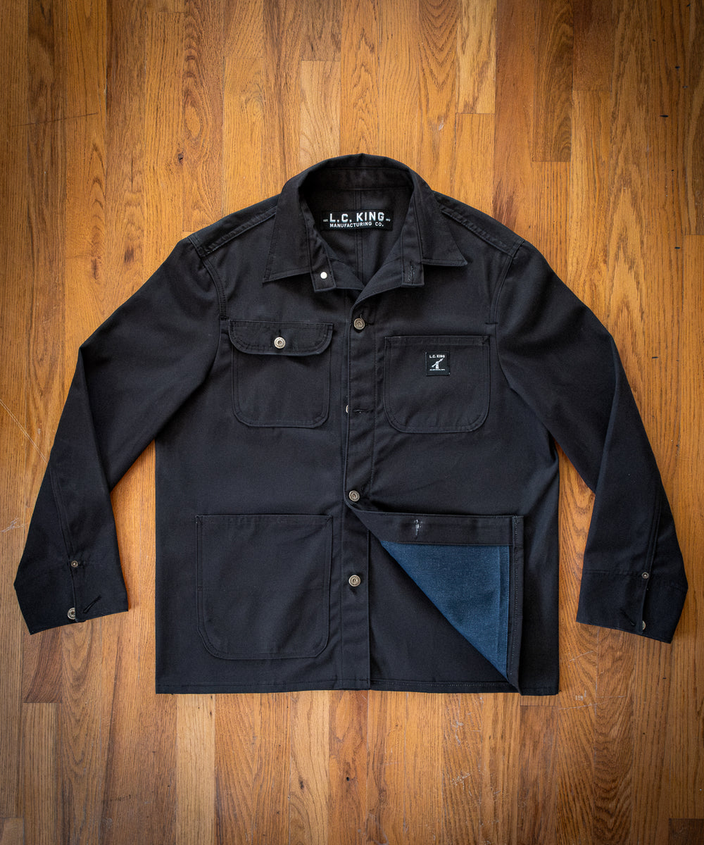 Black Duck Chore Coat - LC King - Made In USA – LC King Mfg
