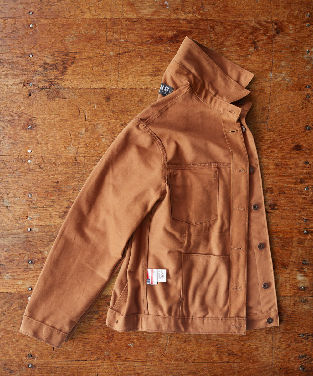 LC King brown duck canvas chore coat, Men's Fashion, Coats, Jackets and  Outerwear on Carousell