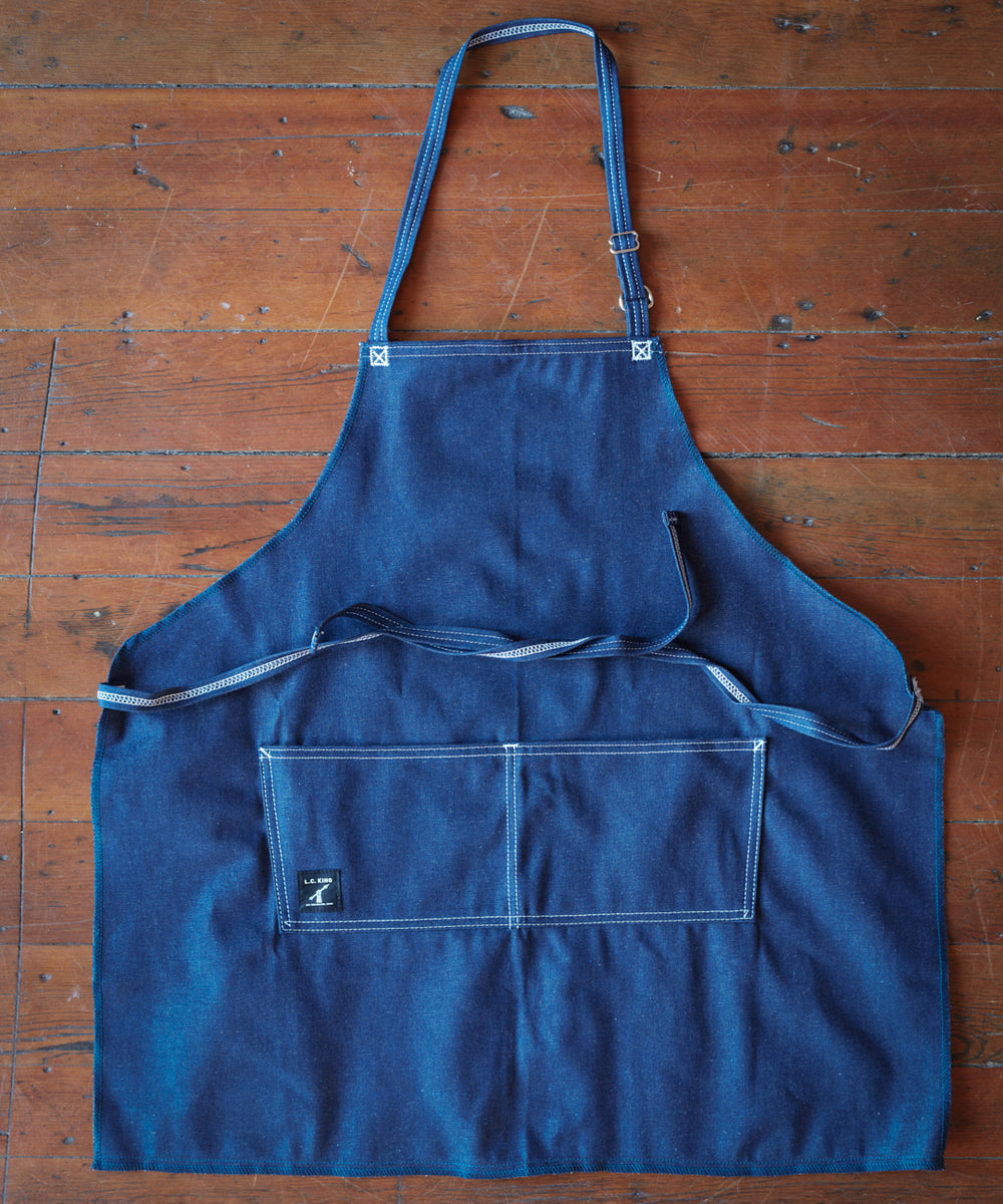 Indigo Denim Restaurant Apron