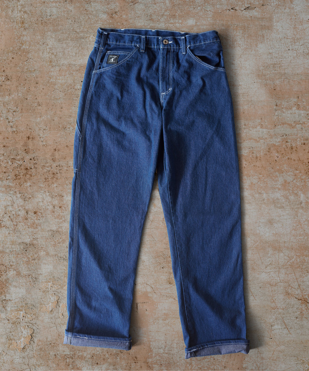 PUNCHLINE正規品★24AW★Gradation washing denim pants SKATE SHOECUT DENIM PANTS (MENS) – HIRSHLEIFERS