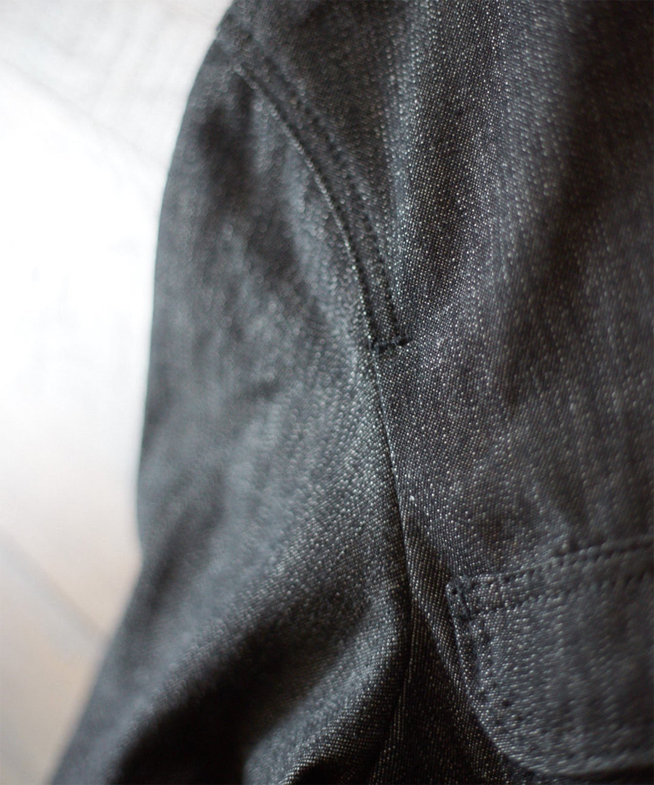 Black Denim Chore Coat - Close out