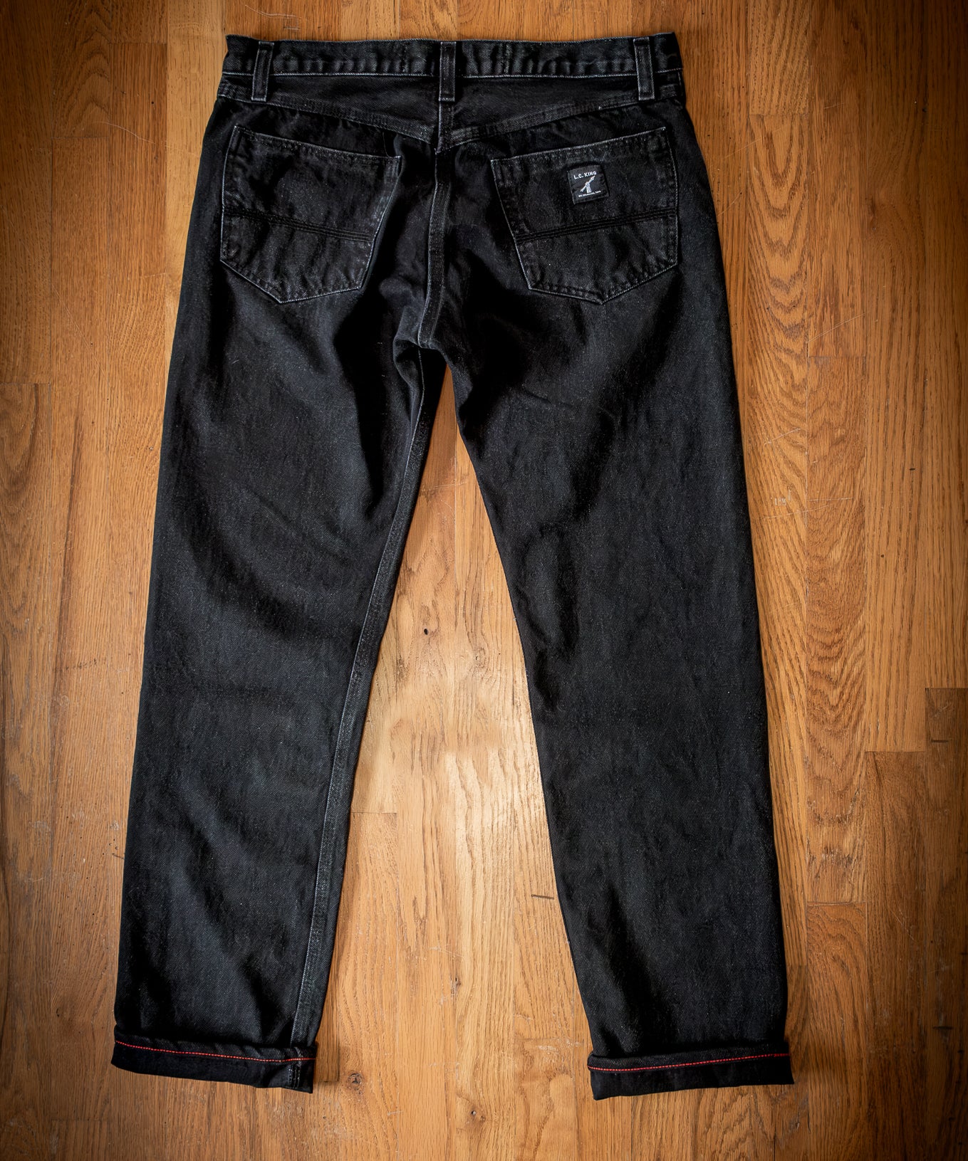 Black Denim 5 Pocket Jean
