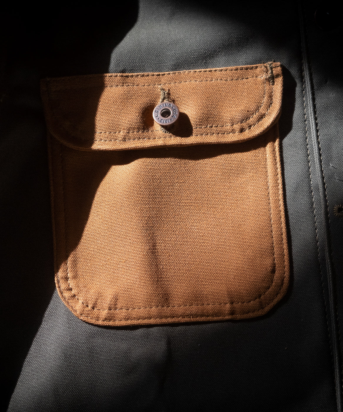 Special Make Olive Duck Chore Coat