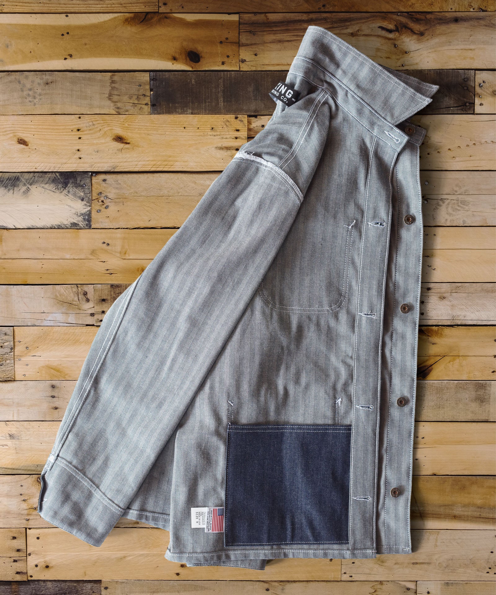 Fisher Stripe Chore Coat
