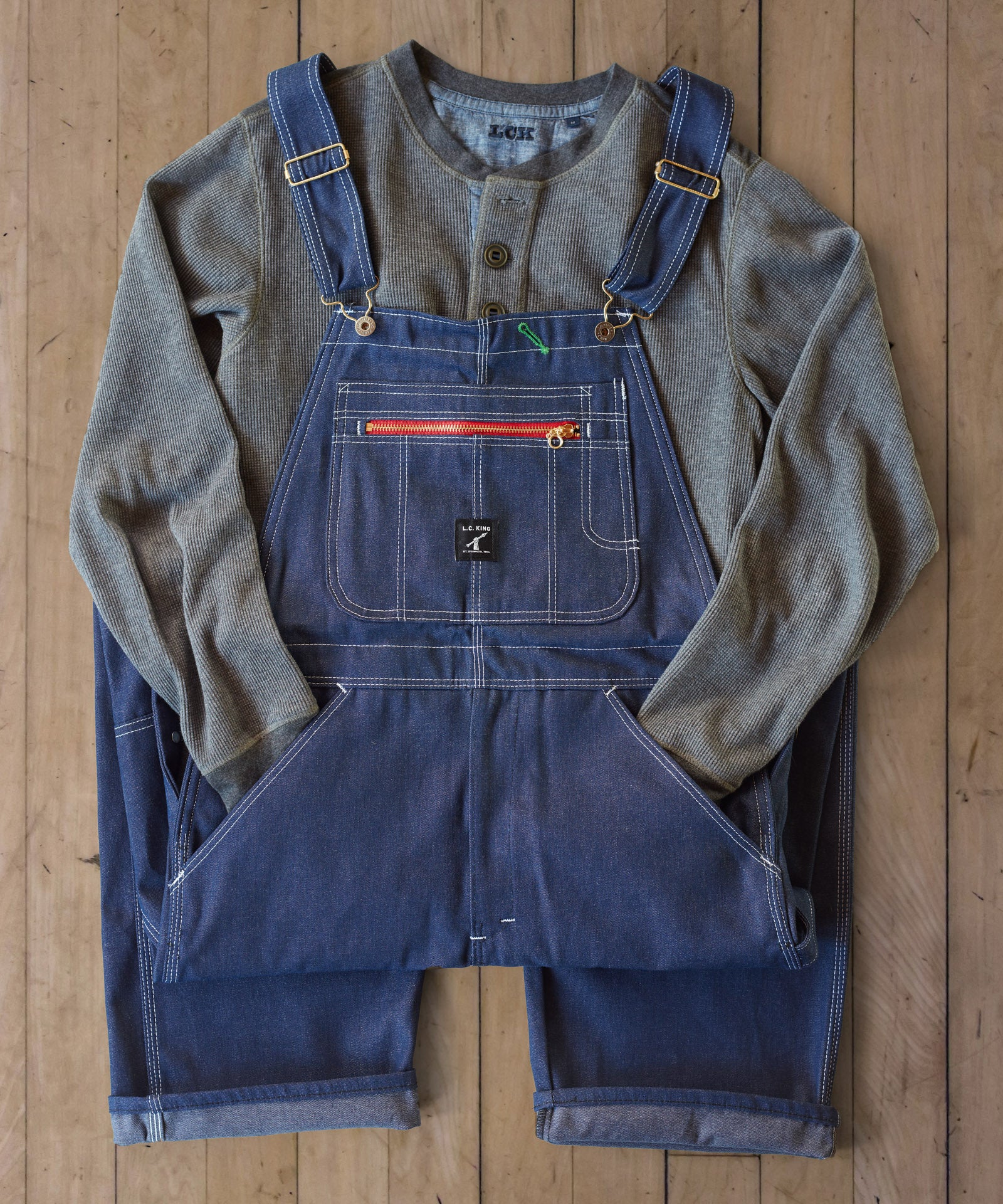 Washed Denim Bib Overall/Unlined | Carhartt Reworked