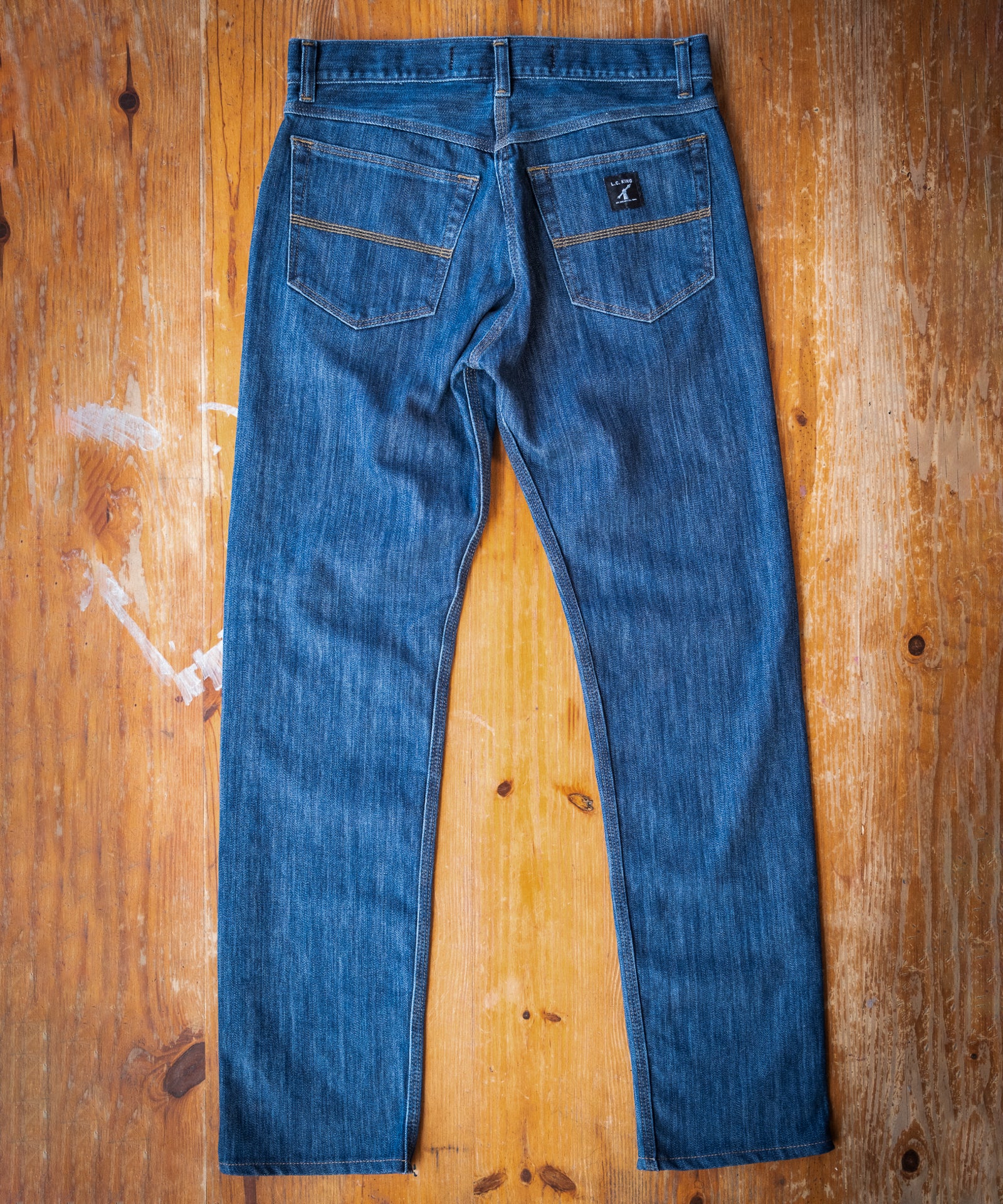 USA Made Washed Denim 5 Pocket Jean – LC King Mfg