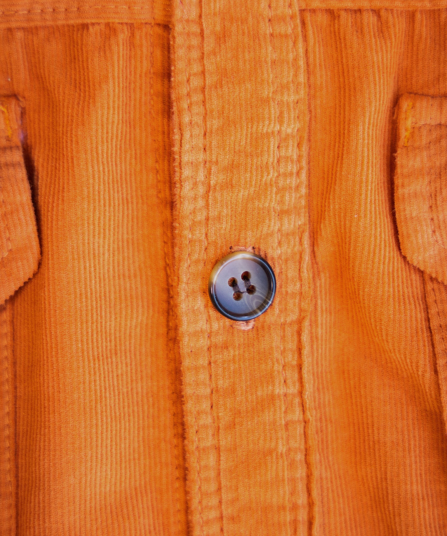 Corduroy Rover Shirt - Dark Orange