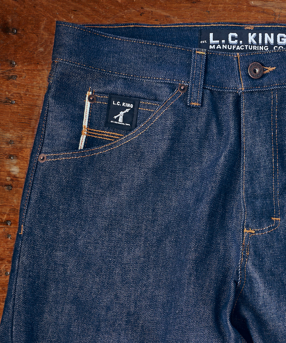 Rigid Denim 5 Pocket Jean - Selvedge – LC King Mfg