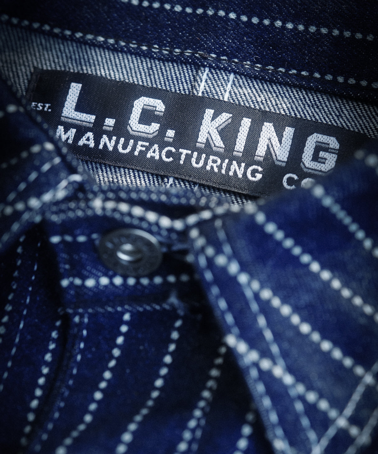 LC King Wabash Stripe Chore Coat - Made in the USA – LC King Mfg